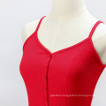 Rib Knit Tank Top Fabric